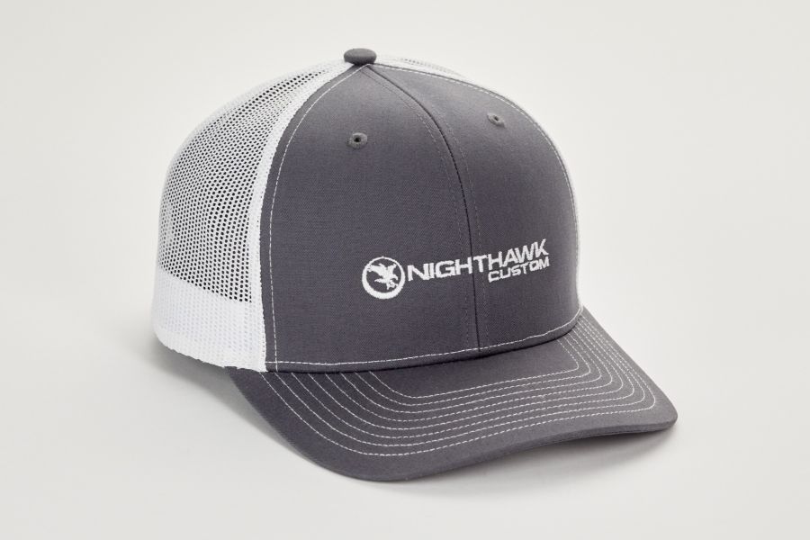 Nighthawk Gray & White Cap 