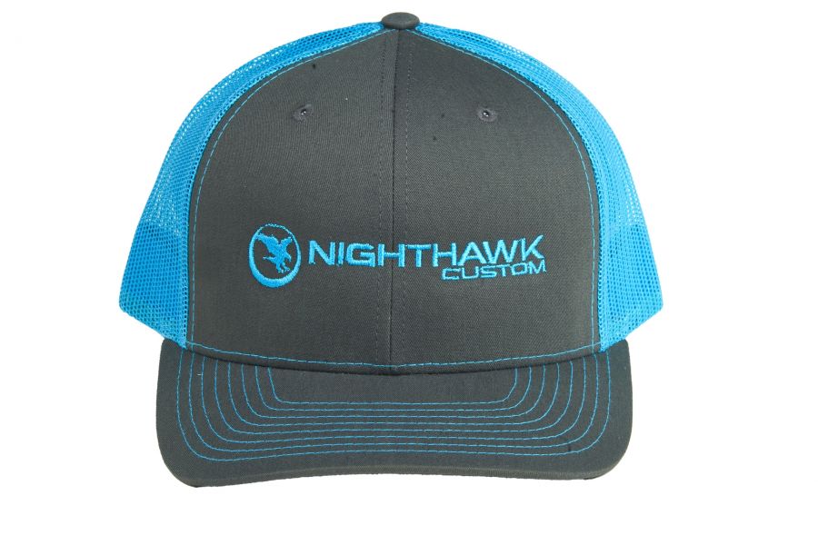 Nighthawk Gray & Teal Cap 