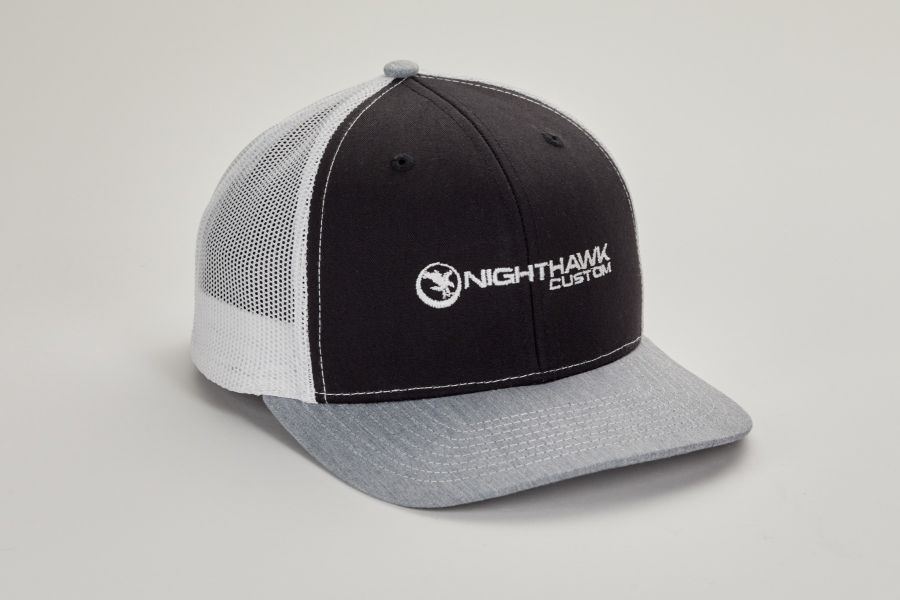Nighthawk Charcoal & White Cap 