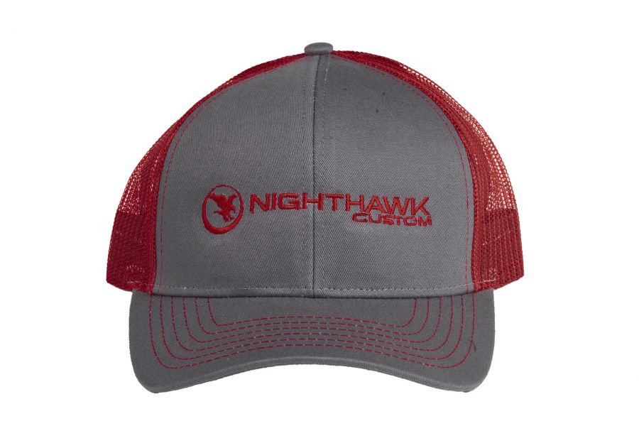 Nighthawk Charcoal & Red Cap 