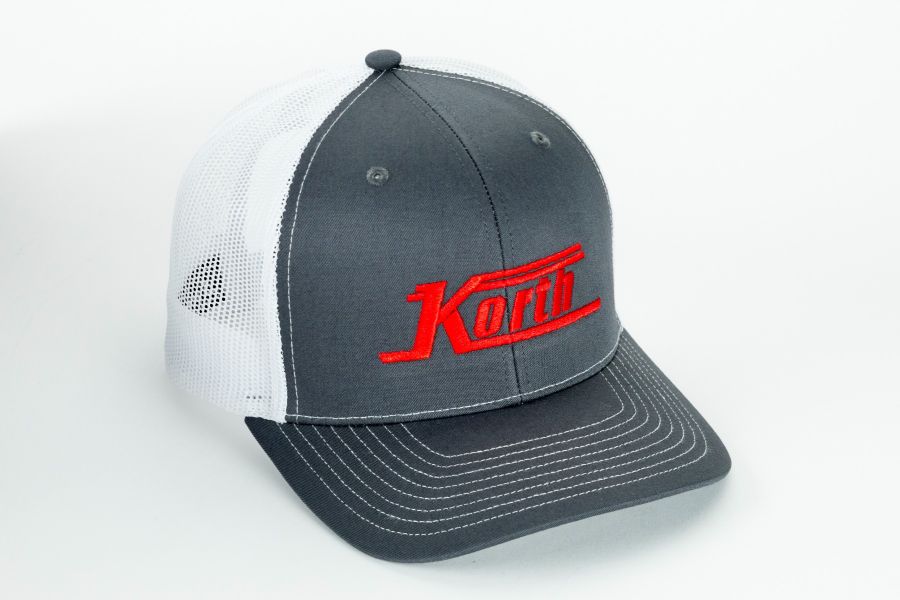 Korth Charcoal & White Cap