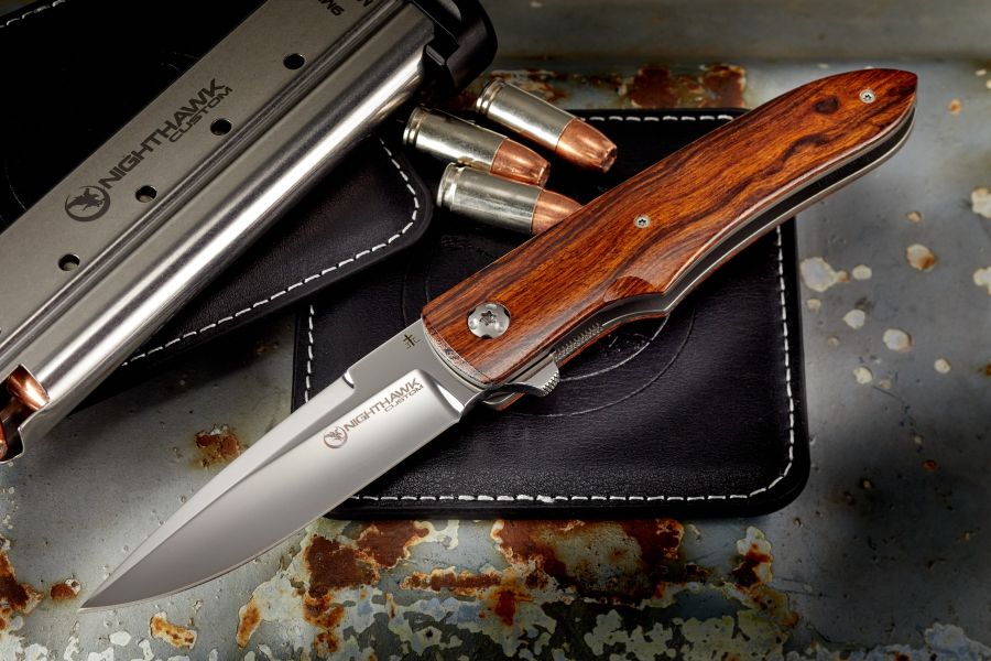 Clark Custom 3" Ironwood Folding Knife