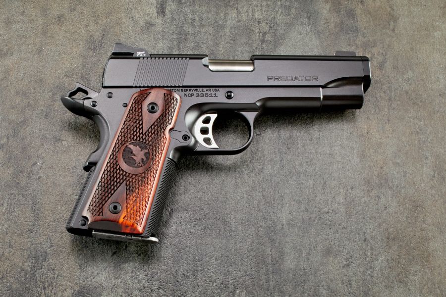 1911 Grips, Double Diamond, Cocobolo, Officer