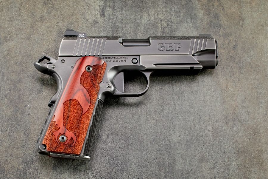 1911 Grips, Silhouette Stippled, Cocobolo, Government/Commander