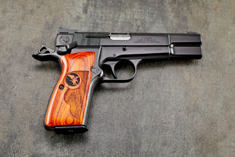 Browning Hi Power Grips, AAA Exhibition Grade Cocobolo
