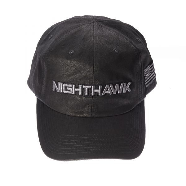 Nighthawk Black Wax Cotton Cap 