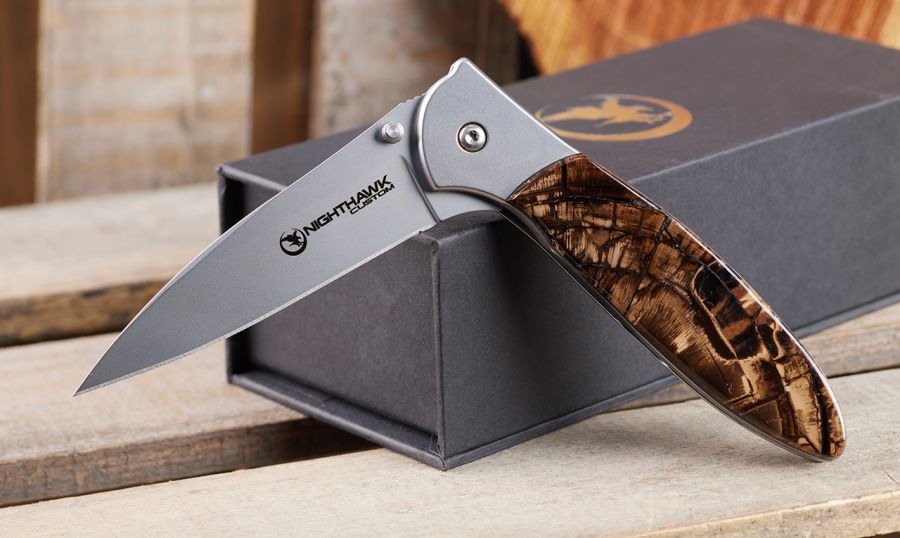 Mammoth Handle 3" Blade Folding Knife