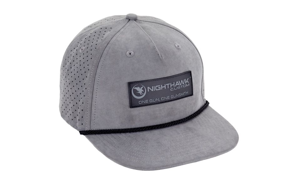 Nighthawk Gray Performance Rope Cap