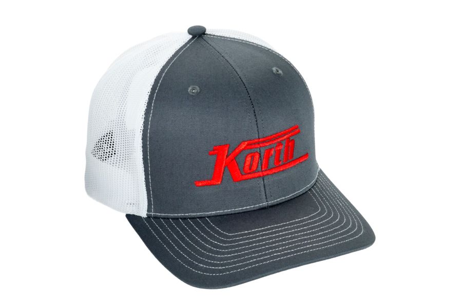 Korth Charcoal & White Cap