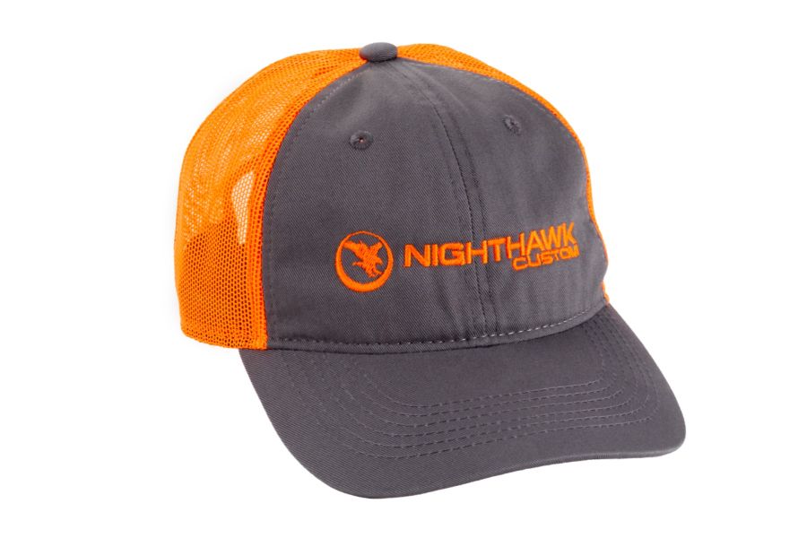 Nighthawk Charcoal & Orange Cap