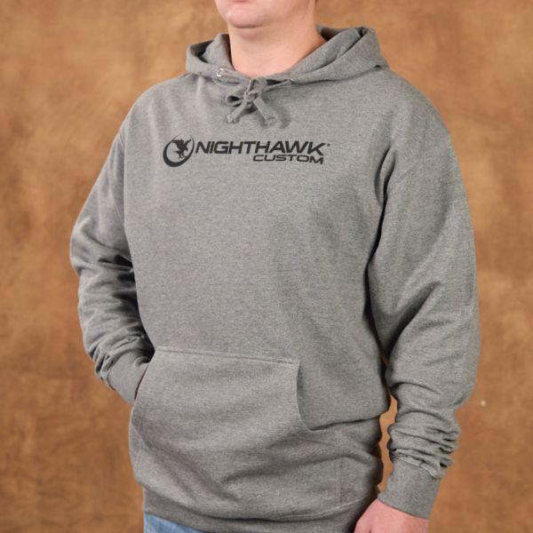 NH Logo, Hoodie, Gunmetal Heather