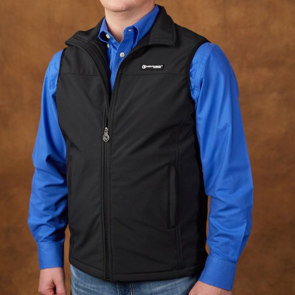 Bonded Ripstop Vest, Black