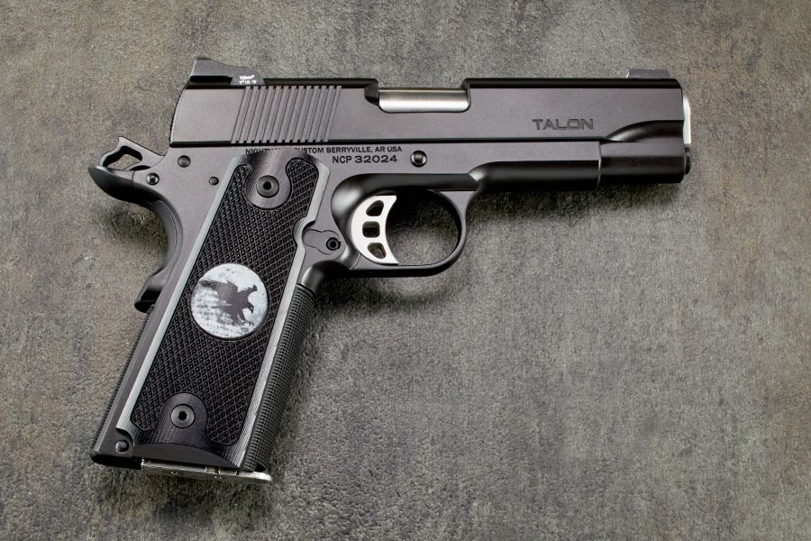 1911 Grips, Alumagrips, Black, Aluminum, Government/Commander