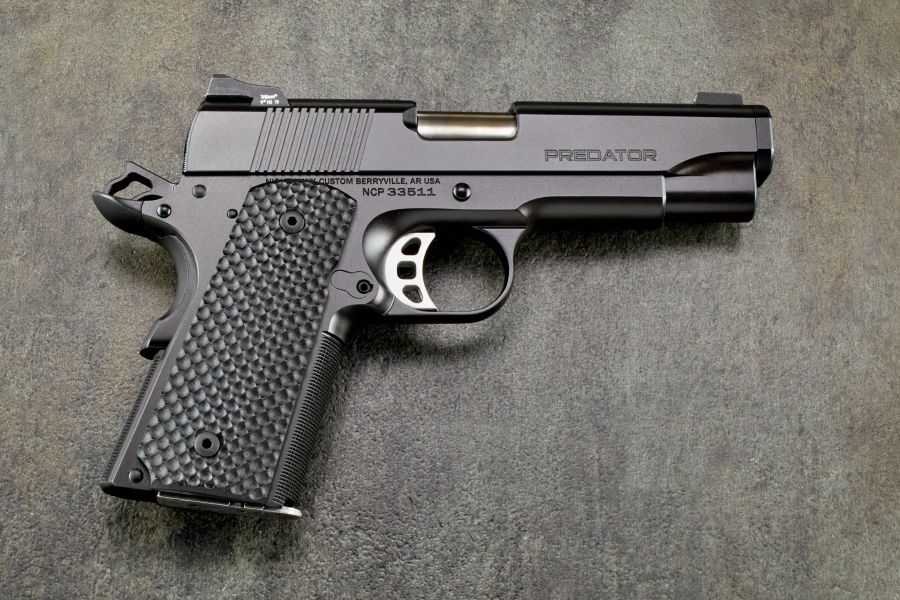 1911 Grips, Golf Ball, Black, G10, Officer