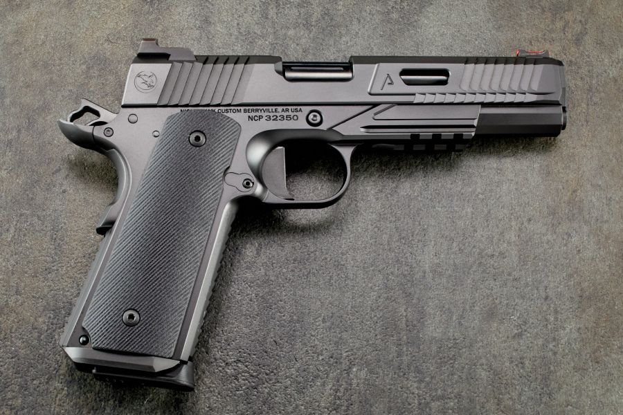 320 Black G10 Grips, Government/Commander