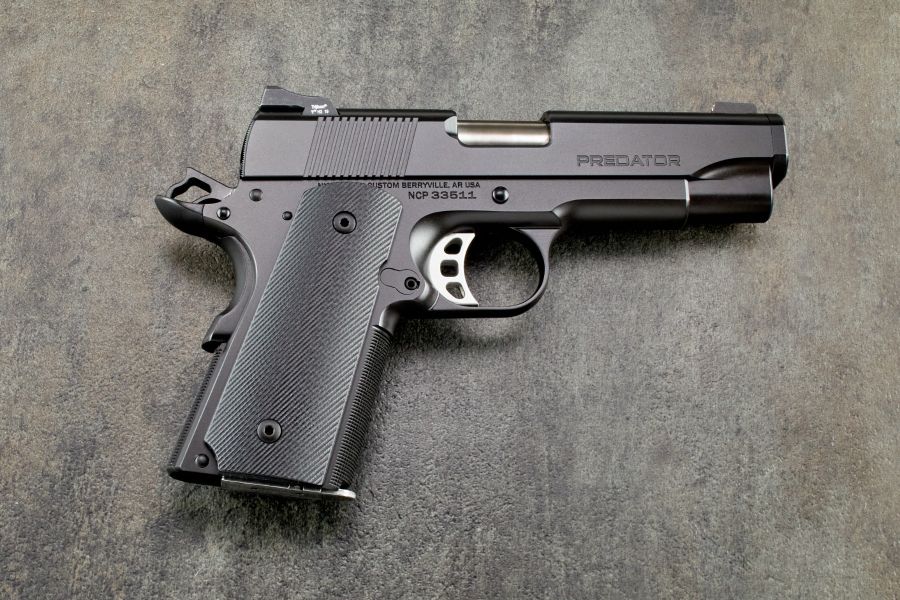1911 Grips, 320, Black, G10, Super Scoop, Officer