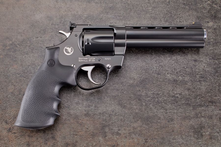 Hogue Black OverMolded Revolver Grip