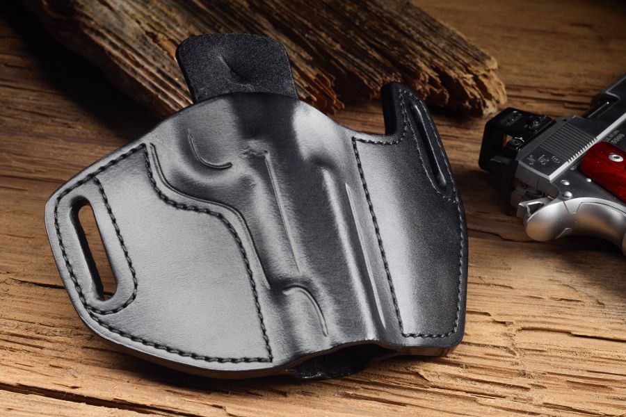 Holster, Classic Cowhide, Commander, w/ Optics Cut
