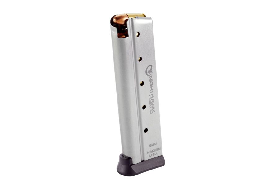 1911 Magazine, 9mm, Gov., Nighthawk, w/ Base Pad