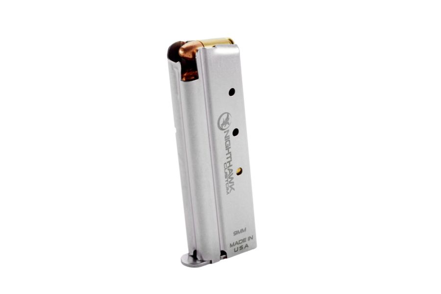 1911 Magazine, 9mm, Officer, Nighthawk, w/o Base Pad