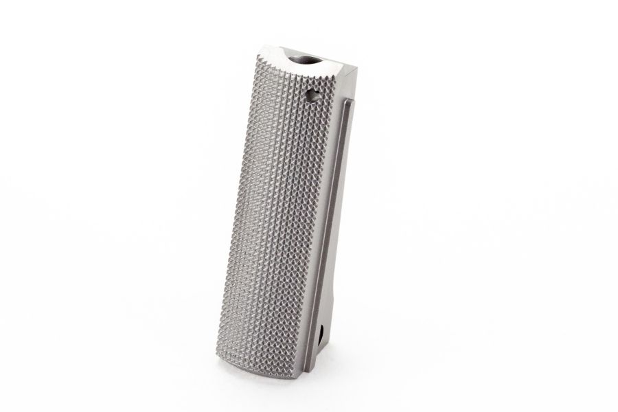 Drop-In Mainspring Housing, Government, 25 LPI Checkering, Stainless