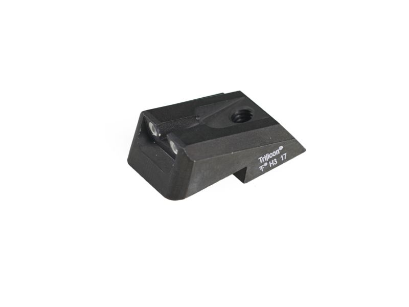 1911 Rear Sight, Defensive Fixed, Two-Dot, Tritium, .125” 