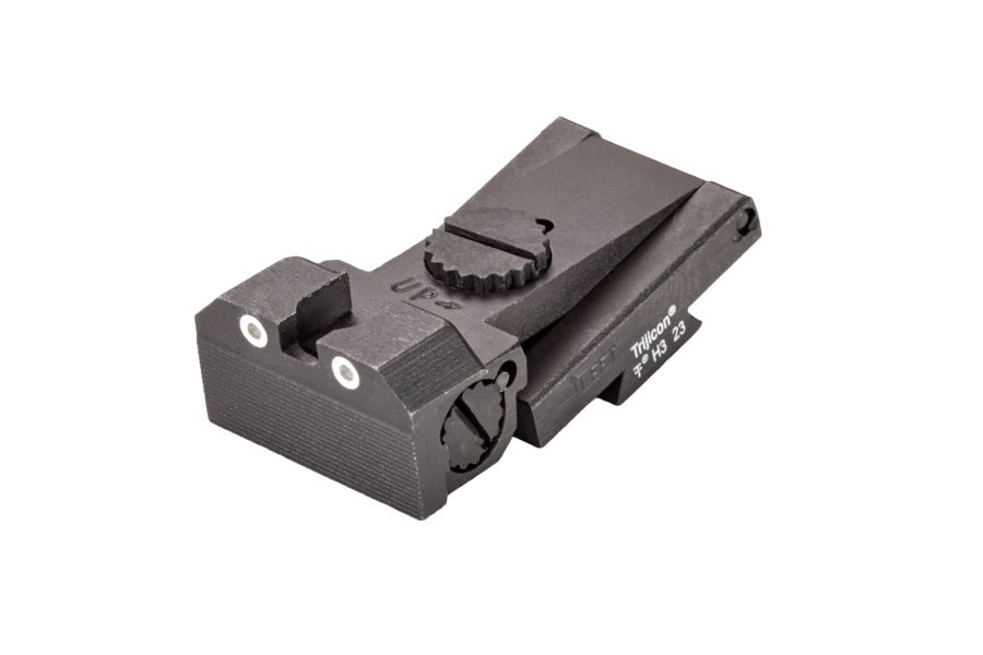 1911 Rear Sight, Fully Adjustable, Two-Dot, Tritium, .125” 