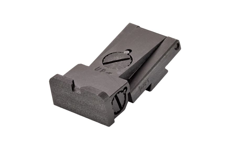 1911 Rear Sight, Fully Adjustable, Black, .115”