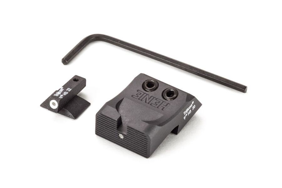 1911 Sight Set, Heinie SlantPro Straight Eight Rear, Tritium Front