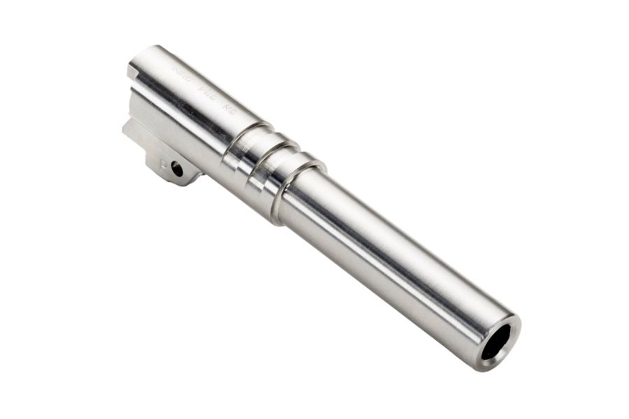 Match Grade 1911 Barrel, 9mm, W/N Ramped, 4.25", Stainless