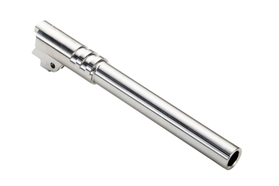 Match Grade 1911 Barrel, 10mm, W/N Ramped, 6", Stainless