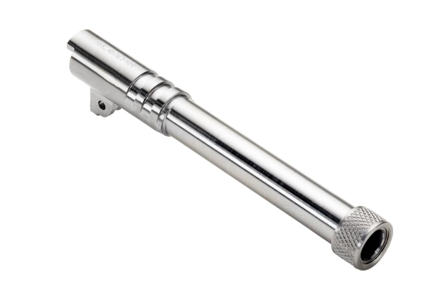 Match Grade 1911 Barrel, .45 ACP, Non-Ramped, 5", Threaded, Stainless
