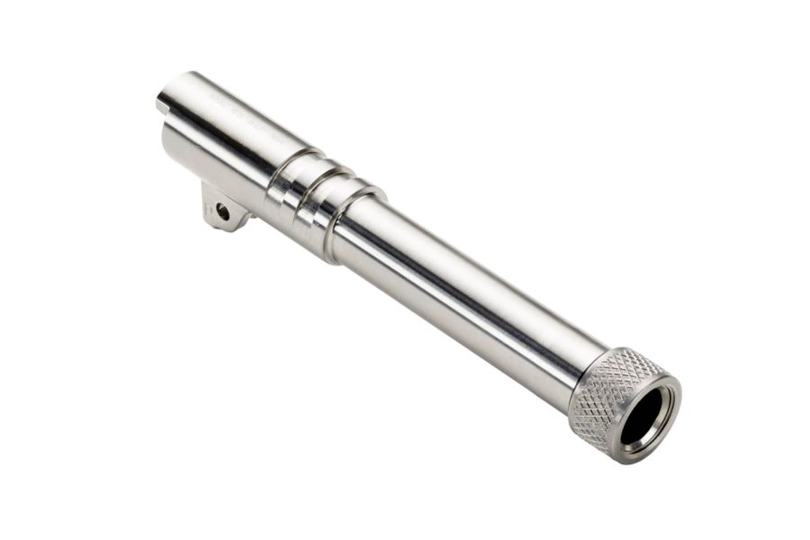 Match Grade 1911 Barrel, .45 ACP, Non-Ramped, 4.25", Threaded, Stainless