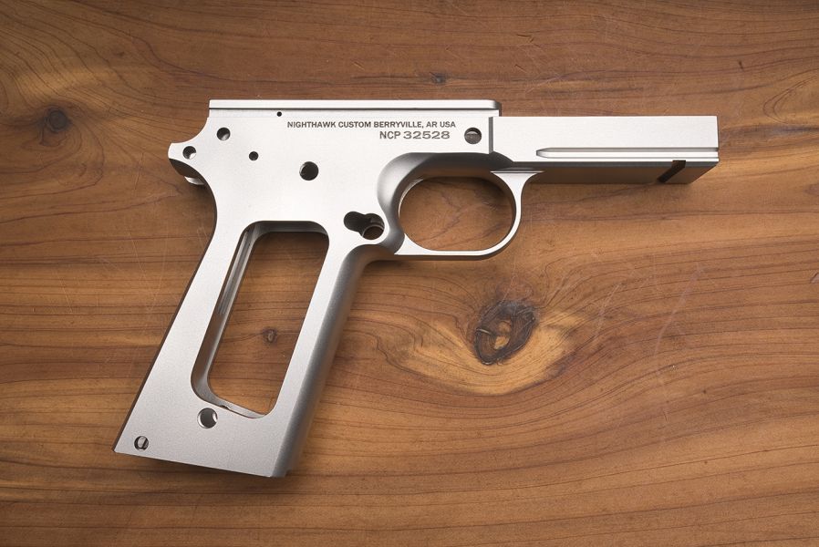 1911 Frame, Recon Rail, Government, .45 ACP, Non-Checkered