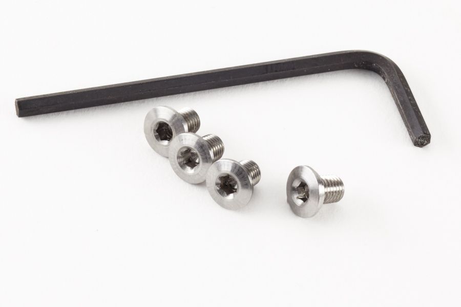 Thin Hex Head 1911 Grip Screws, Stainless