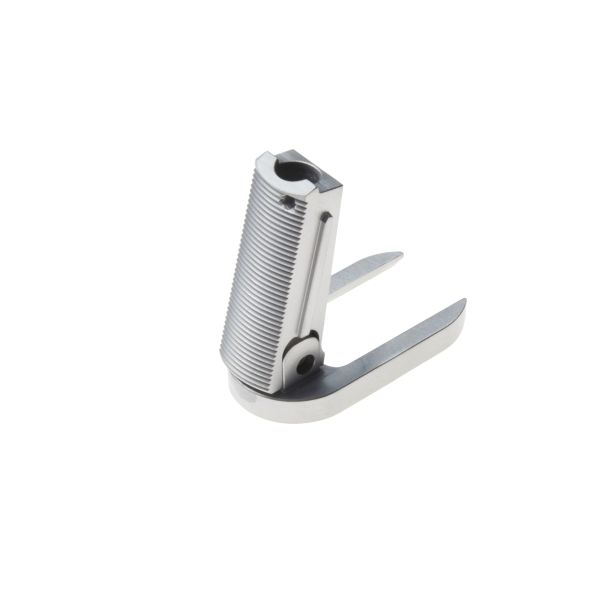 1911 Mainspring Housing/Magwell, Officer, Flat, Serrated, Stainless