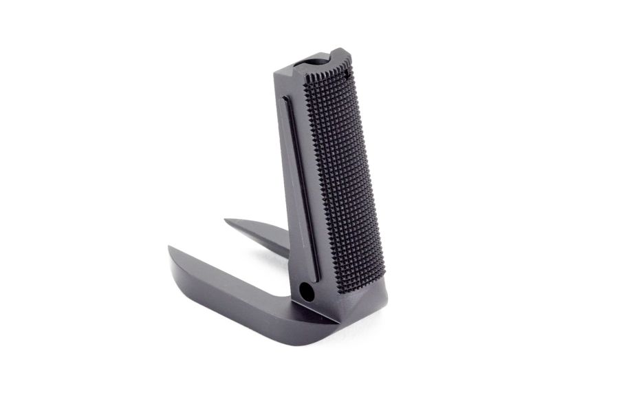 1911 Mainspring Housing/Magwell, Government, Flat, Checkered, Carbon