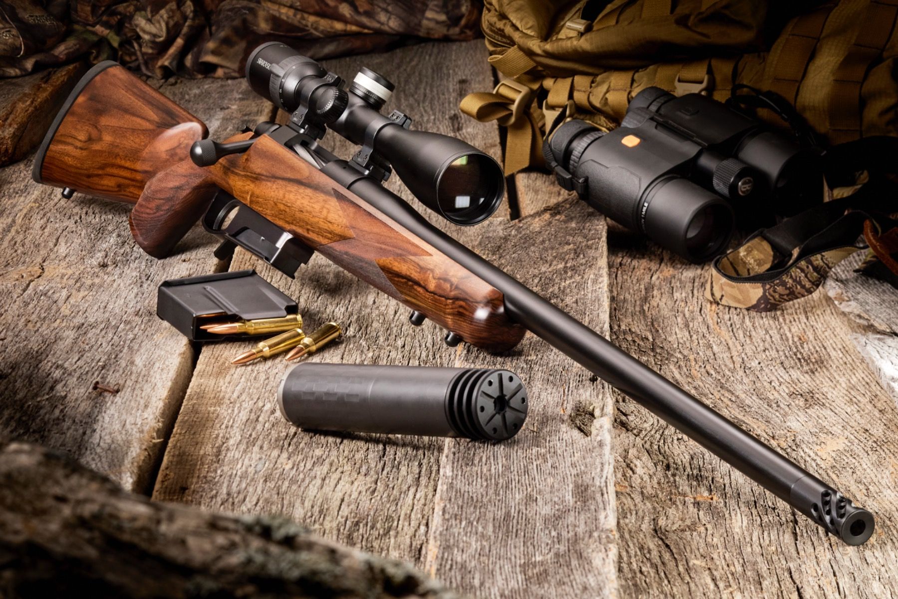 Heritage Walnut - Steel Barrel