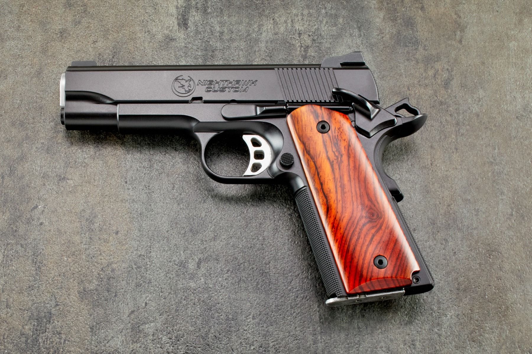 GIBOUS×QOOZA 1911 Grips, Rosewood Picazo, Government/Commander