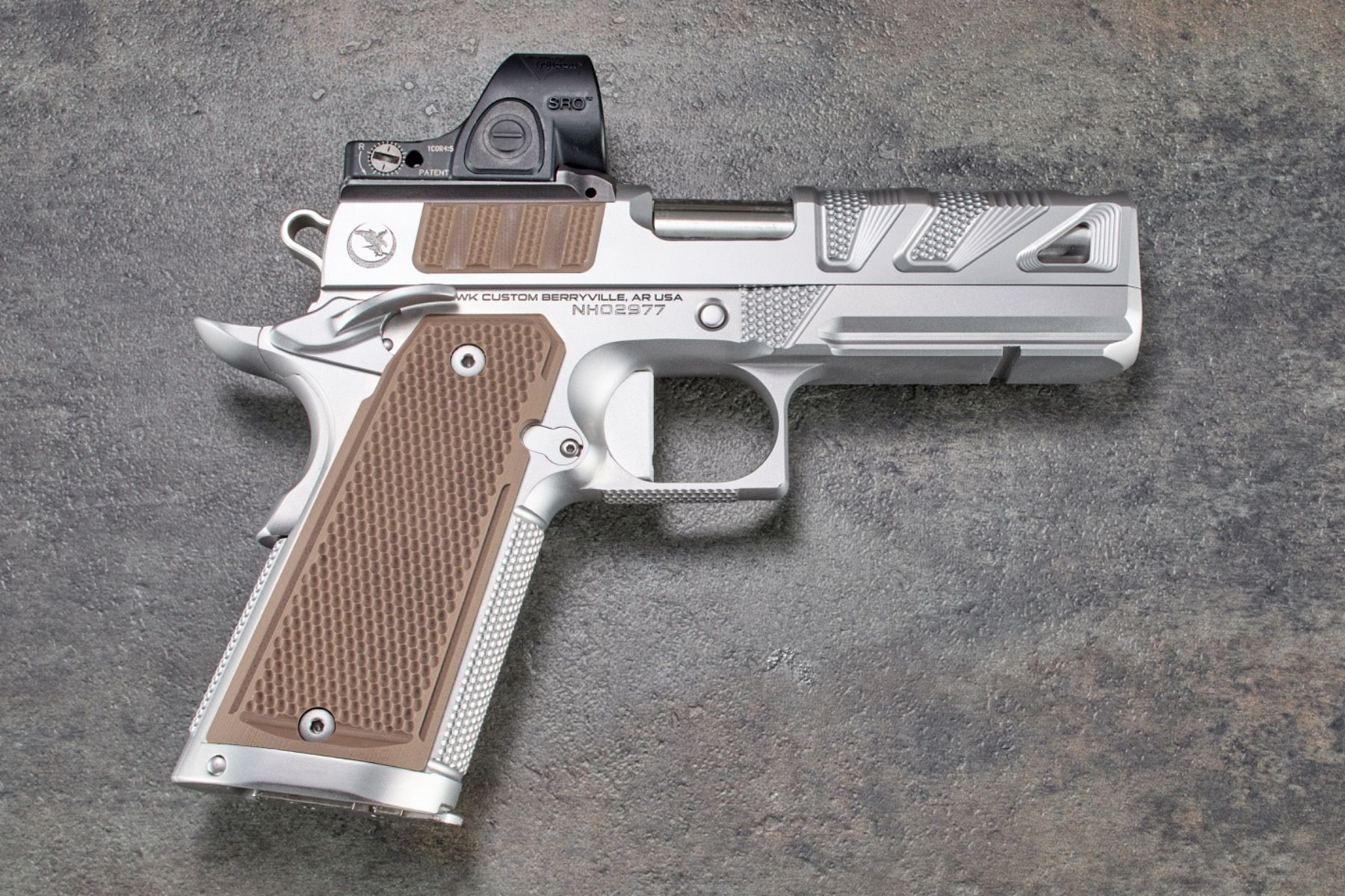 1911 Grips, Railscales Alpha Hawk, TerraCore, G10, Government