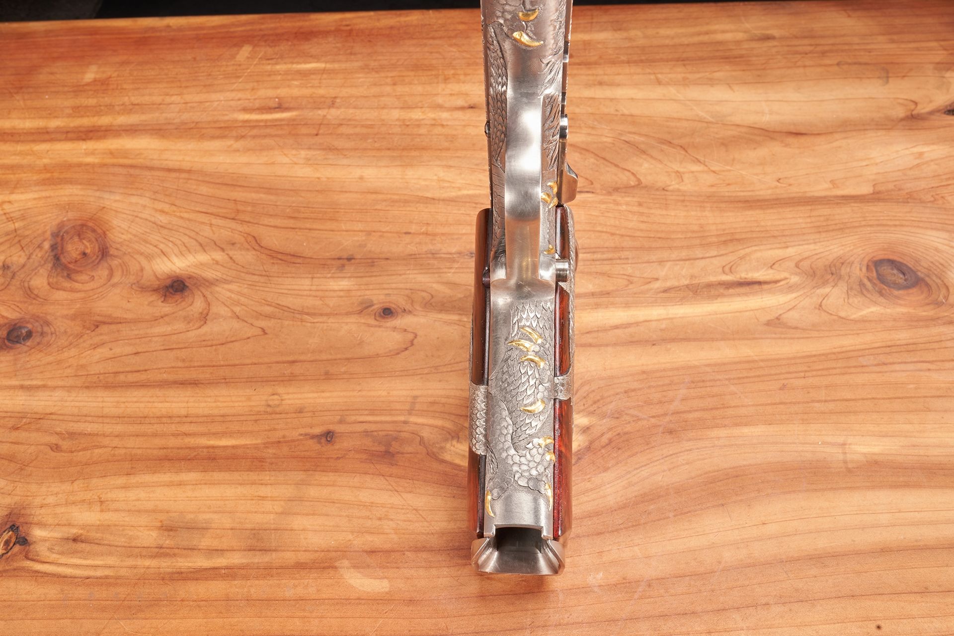 Nighthawk Custom Engraved 1911 - "The Dragons"