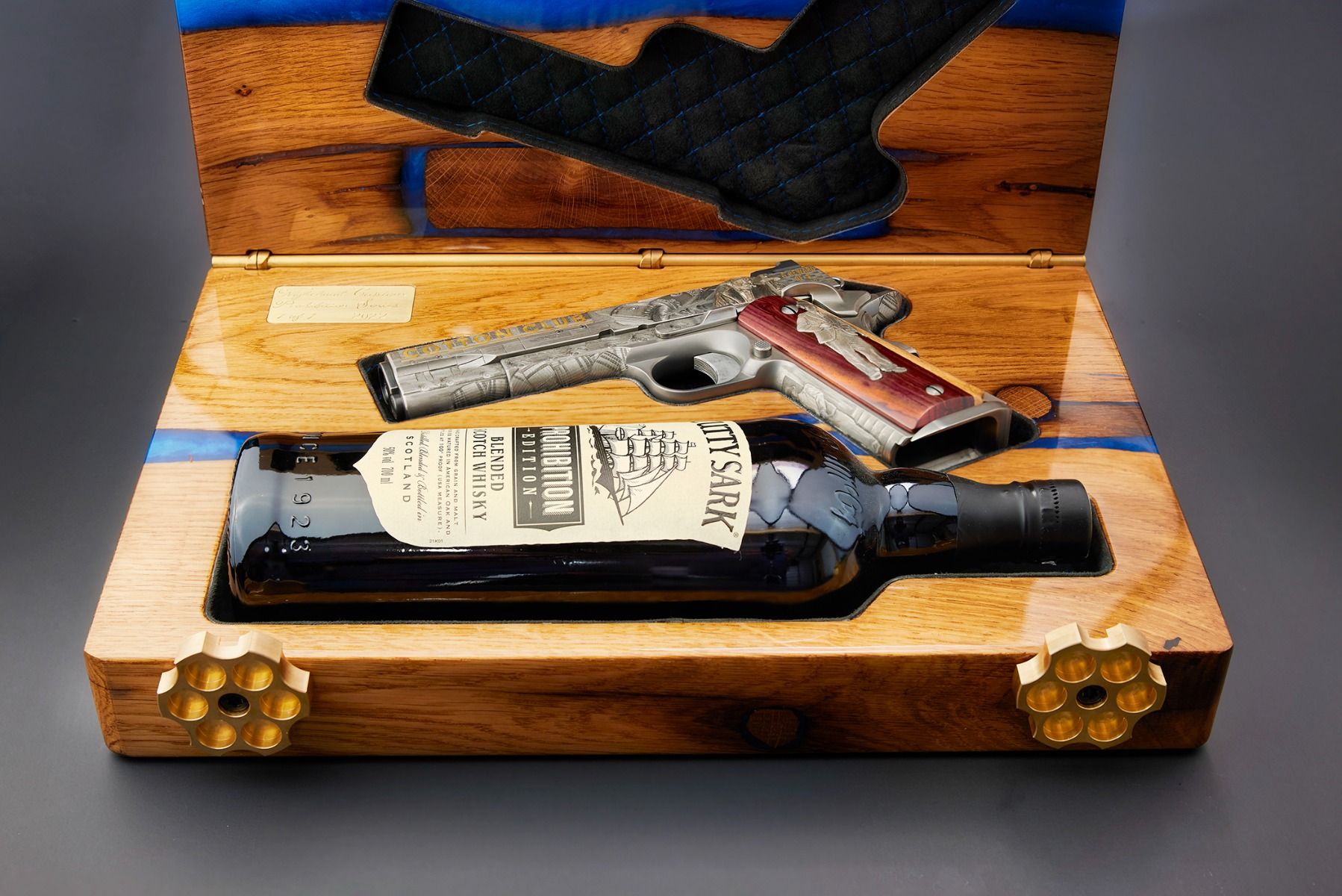 Nighthawk Custom Engraved 1911 - "Prohibition"