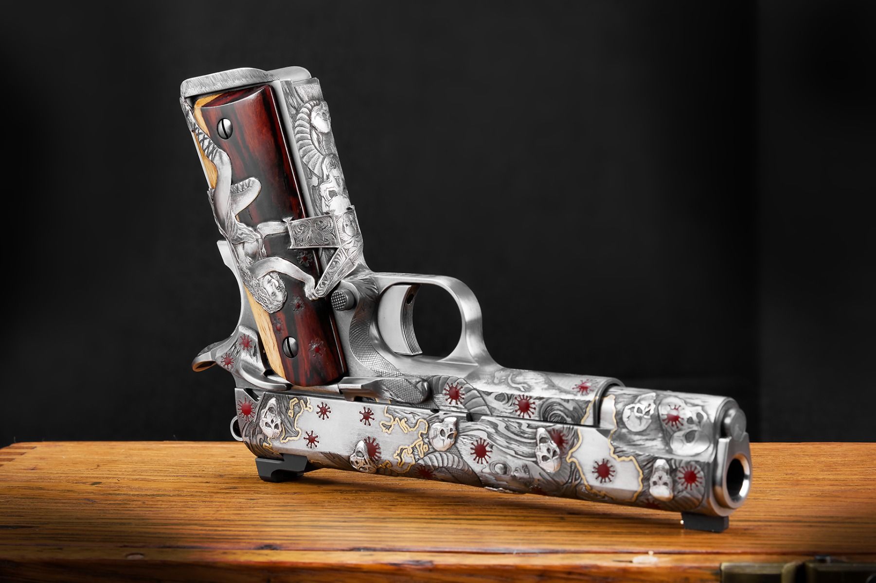 Nighthawk Custom Engraved 1911 - "Pandora's Box"