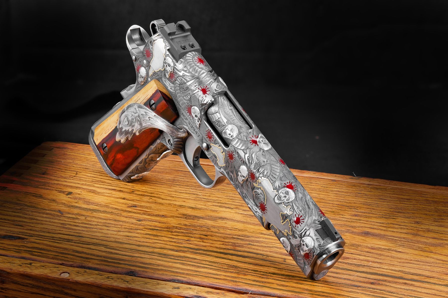 Nighthawk Custom Engraved 1911 - "Pandora's Box"