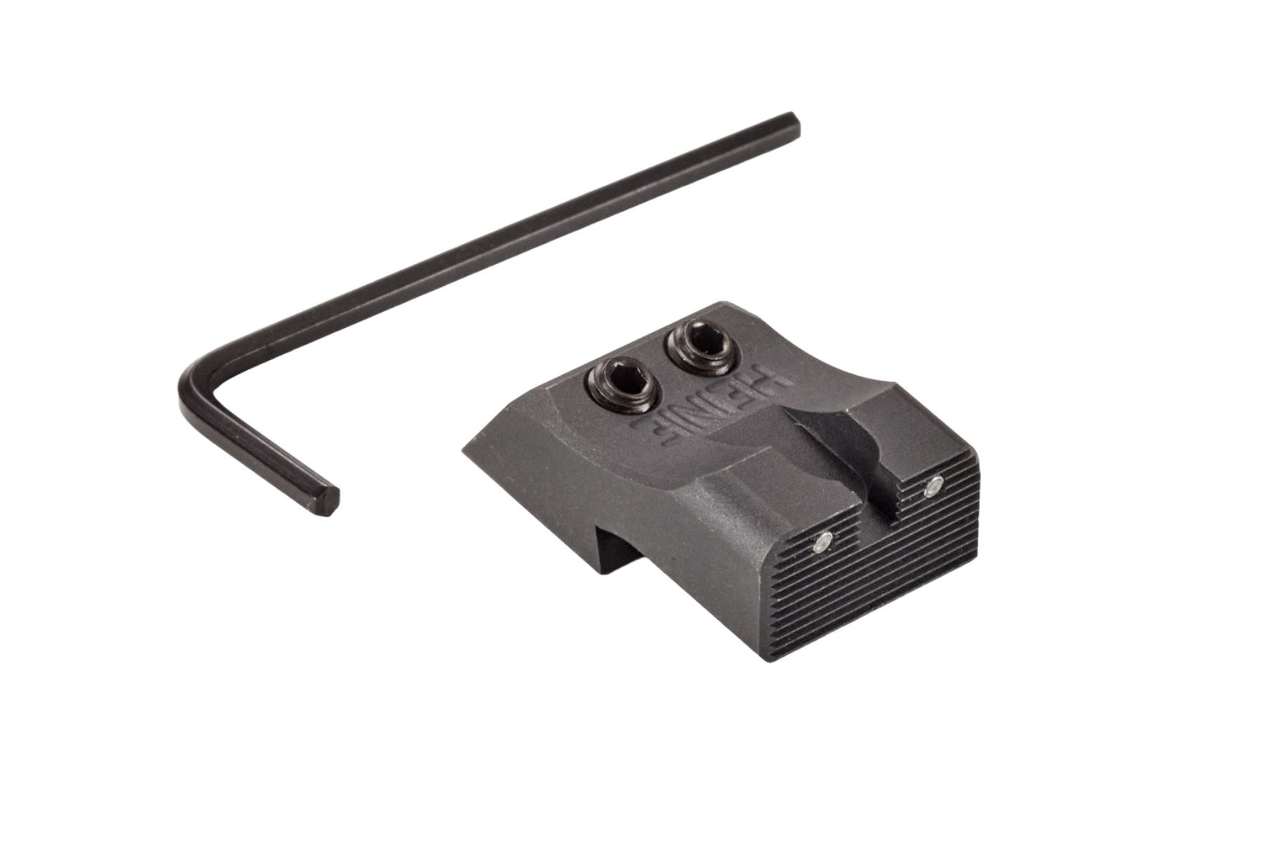1911 Rear Sight, Heinie SlantPro, Two-Dot, Tritium, .125”