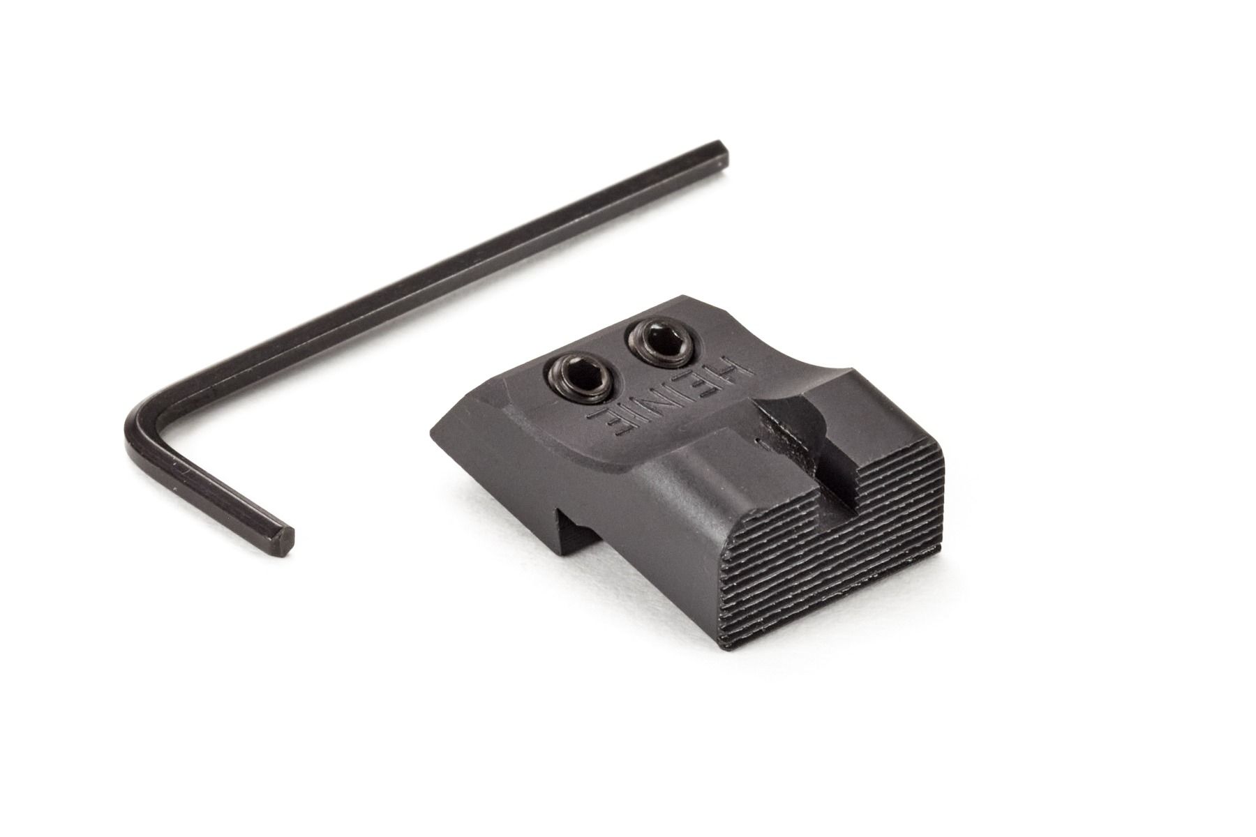 1911 Rear Sight, Heinie SlantPro, Black, .125”